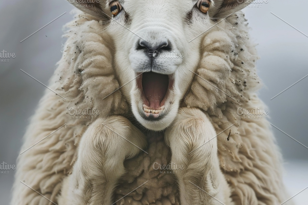 236 surprised animals, an Animal Photo by Handmadefont (Photo 190 of 241)
