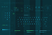 HUD Pro Infographic Elements, an Object Graphic by ConceptCafe (Thumbnail 22 of 30)