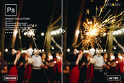 Sparkler overlay, Photoshop overlay, an Object Graphic by 2SUNS (Thumbnail 6 of 10)