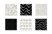 Scribble Seamless Patterns Set, a Pattern Graphic by Curly_Pat (Thumbnail 5 of 6)
