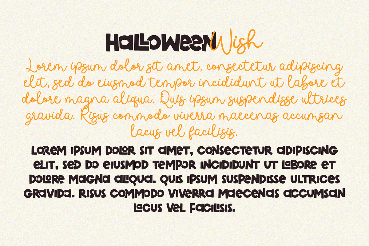 Halloween Wish Cute Fun Font Duo, a Handwritten Font by Airotype (Photo 9 of 13)