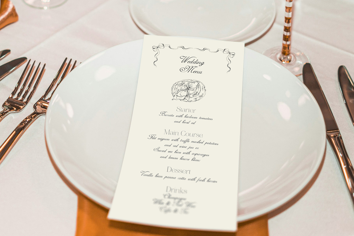 Vintage Wedding Line Art Collection, an Object Illustration by Berentine.art (Photo 14 of 14)