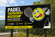 Padel Mascot, an Illustration by Vector Kitchen by Zoljo (Thumbnail 2 of 3)