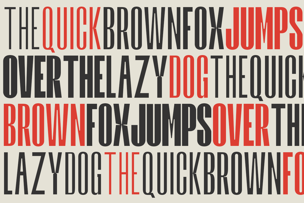 Kirgina - 6 Condensed Font, a Sans Serif Font by Dharmas Foundry (Photo 8 of 15)