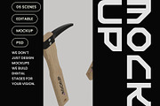 Mattock Pickaxe Mockup, a Household Mockup by hiddemaru (Thumbnail 4 of 4)