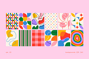 Funky Abstract Backgrounds, a Background Graphic by Léo Alexandre (Thumbnail 21 of 22)