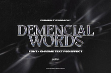 DW - FONT + CHROME EFFECT