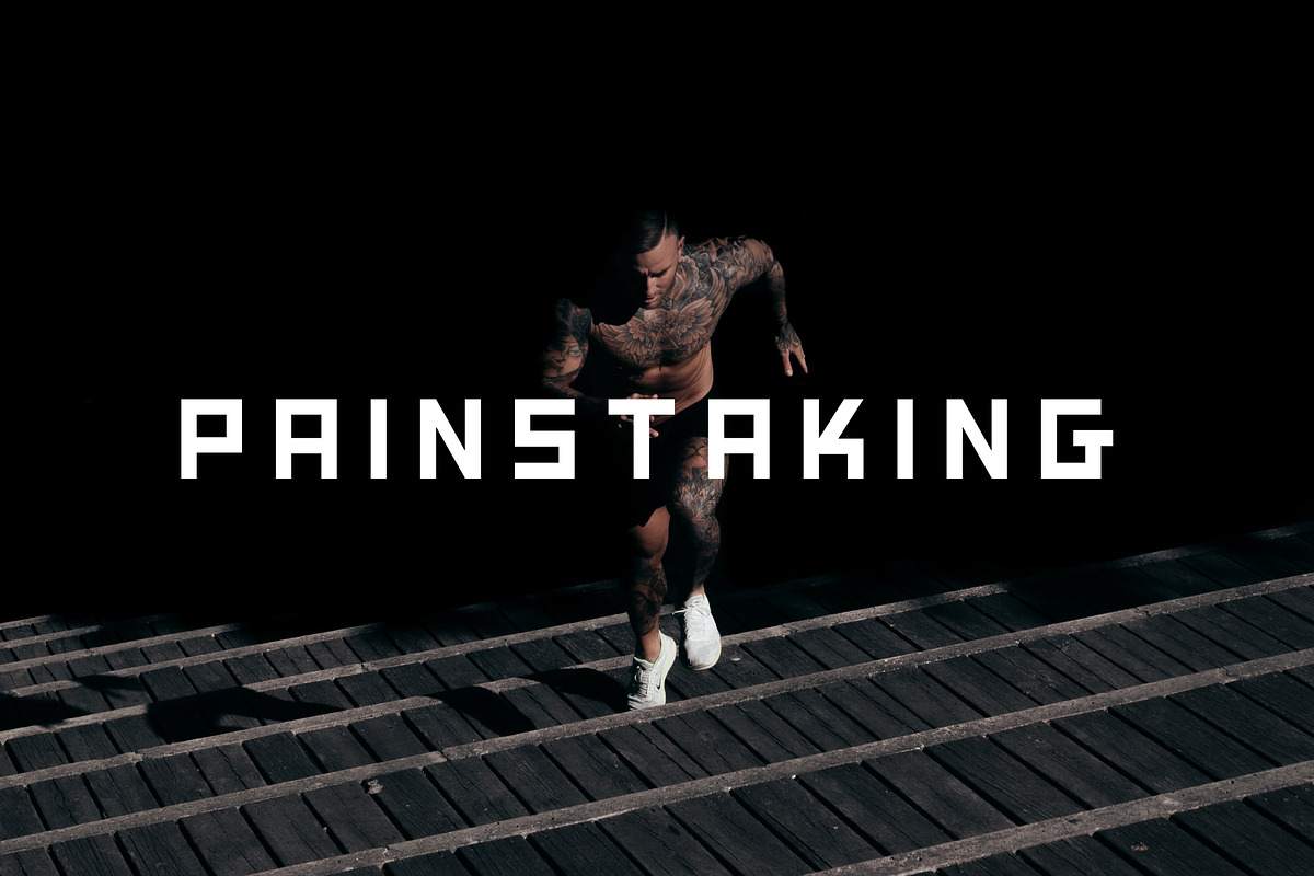 Jackknife - Edgy Display Font preview 3