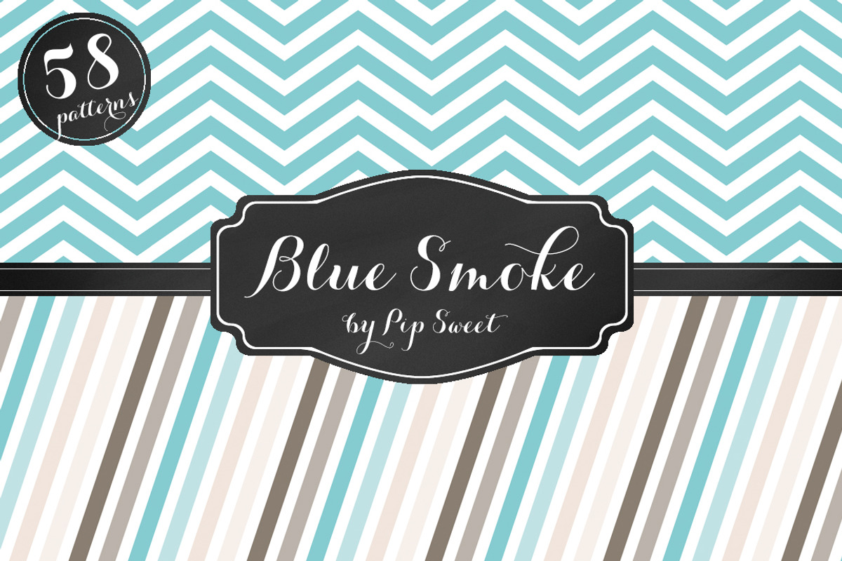 Blue Smoke 58 Pattern Set