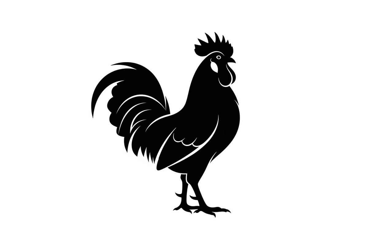 Rooster Chicken Silhouette Bundle, an Illustration by Designs_River (Photo 47 of 51)