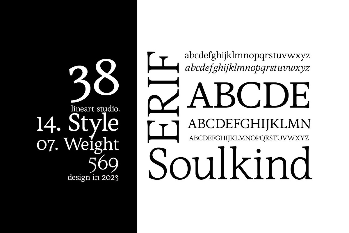 Sibre, a Serif Font by Ridha-38.lineart (Photo 2 of 11)
