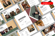 Ayessa - Business PowerPoint, a Presentation Template by kreatifreya (Thumbnail 1 of 5)