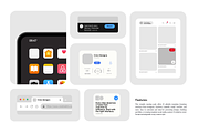 20 Minimal Interface Templates, a Graphic by Creo.pt (Thumbnail 2 of 5)
