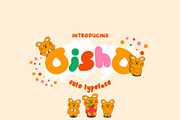 Oisho - Cute Font, a Handwritten Font by Boril Std (Thumbnail 1 of 9)