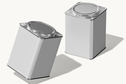 Tea Tin Mockup, a Packaging Mockup by Permadi Creative (Thumbnail 3 of 5)