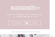 Social Media Kit Template Set | 6Pgs, a Social Media Template by Blogger Kit Co. (Thumbnail 5 of 5)