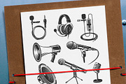 Microphone, a Branding & Logo Template by DOBROGRAPH (Thumbnail 3 of 7)