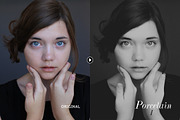 Porcelain B&W Lightroom Presets, an Action Add-On by Presetrain Co. (Thumbnail 4 of 8)