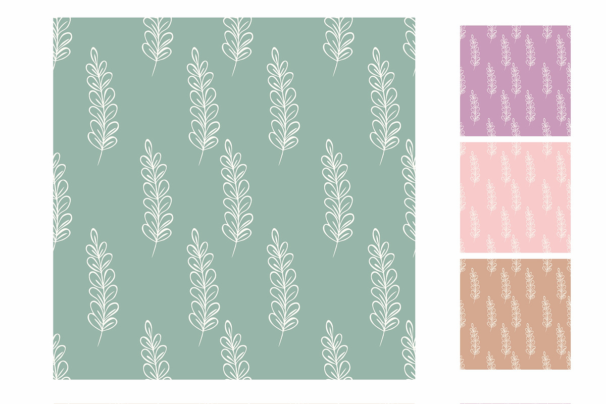 Floral Vector Patterns, a Wallpaper Graphic by Anel_S (Photo 5 of 8)