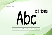 Tall playful, a Script Font by Wow Magic (Thumbnail 2 of 3)