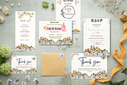 Elegant Floral Wedding bundle, an Invitation Template by WynterLife Studio (Thumbnail 1 of 6)