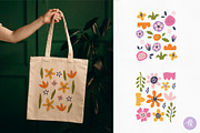 Abstract Flowers Hand Drawn Set, an Object Graphic by Alena Koval (Thumbnail 6 of 11)