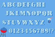 Fireworks 4th of July Font & Bonus S, a Font by Anastasia Feya (Thumbnail 6 of 6)