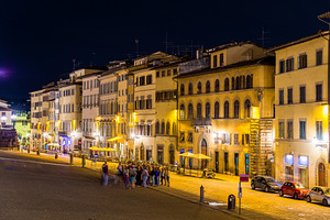 Buildings in the city center of Flor, an Architecture Photo by Leonid Andronov