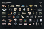 1500+ Collage Elements Creator Kit, an Object Graphic by Indieground Design Inc. (Thumbnail 23 of 28)
