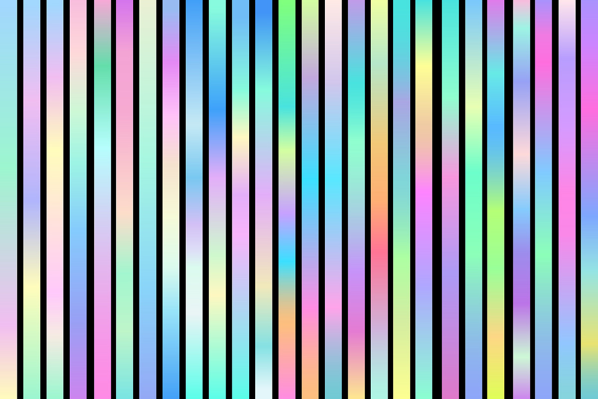 26 Holographic Illustrator Gradients, a Gradient Add-On by Kseniya-Omega (Photo 2 of 5)