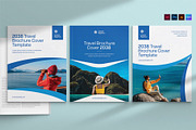 Travel Brochure Cover Template, a Brochure Template by BrandPacks (Thumbnail 1 of 6)