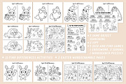 Easter village coloring games, an Education Illustration by Lexi Claus (Thumbnail 6 of 16)