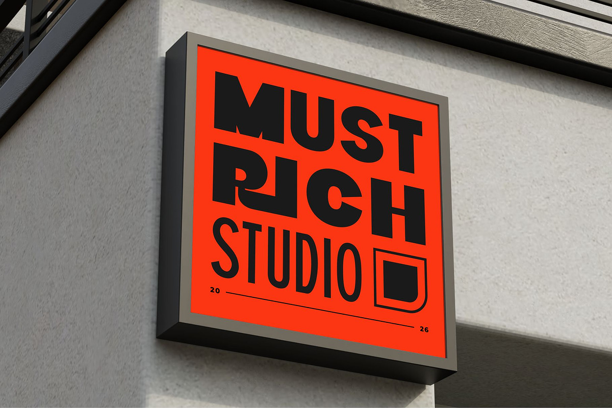 Ravoni || Modern Futuristic Display, a Sans Serif Font by Ermedia Studio (Photo 6 of 10)