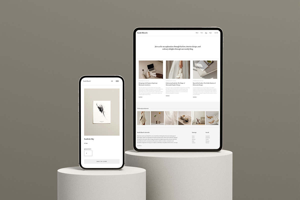 Blanch Squarespace 7.1 Website Theme, a Squarespace Template by Ruben Stom (Photo 4 of 11)