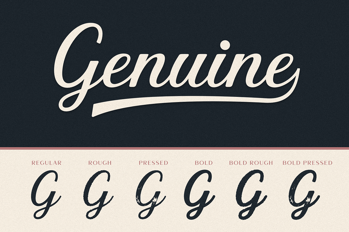 Hughes, a Script Font by Larin Type Co. (Photo 4 of 11)