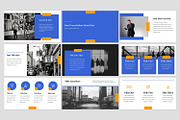 Blue Business Google Slides, a Presentation Template by Fitra Noor (Thumbnail 2 of 3)