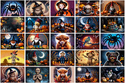 Halloween Background, a Background Graphic by Forhadx5 (Thumbnail 3 of 14)