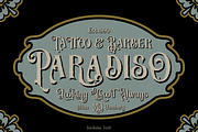 Auskane Victorian Font, a Blackletter Font by madeDeduk (Thumbnail 3 of 8)