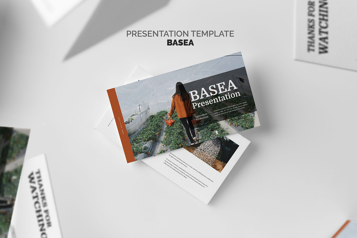 Basea : Agriculture Google Slides, a Presentation Template by Punkl Camp (Photo 1 of 9)