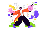 10 Magician Illustration, a Person Illustration by denayunebgt (Thumbnail 4 of 4)