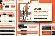 Sport Tournament Presentation, a Presentation Template by Sixtemp (Thumbnail 1 of 3)