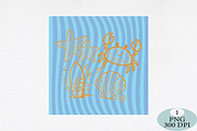 Summer Beach Hand Drawn Doodle PNG, an Illustration by Daily.Designs (Thumbnail 2 of 3)