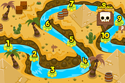 Game Level Map Pack - Horizontal Mod, an Illustration by pzUH (Thumbnail 5 of 8)