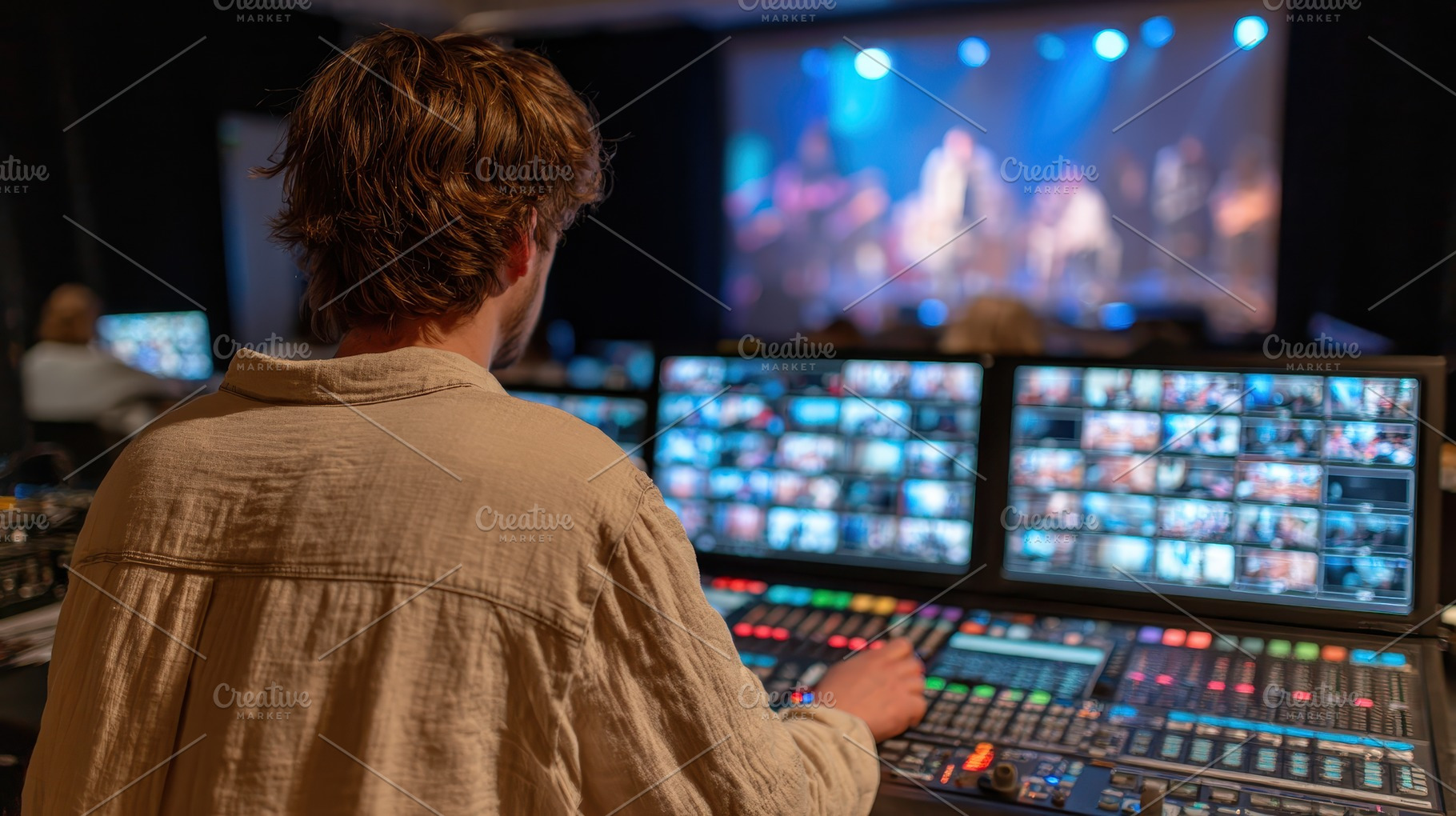 Video Technician Live Music Producti, a Photo by Pixeness Studio