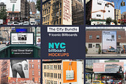 NYC Billboard Mockup Bundle, an Advertising Mockup by NYC Billboard Mockups (Thumbnail 1 of 7)