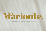 Marionte - Ligature Serif Font, a Serif Font by syabab studio (Thumbnail 5 of 10)