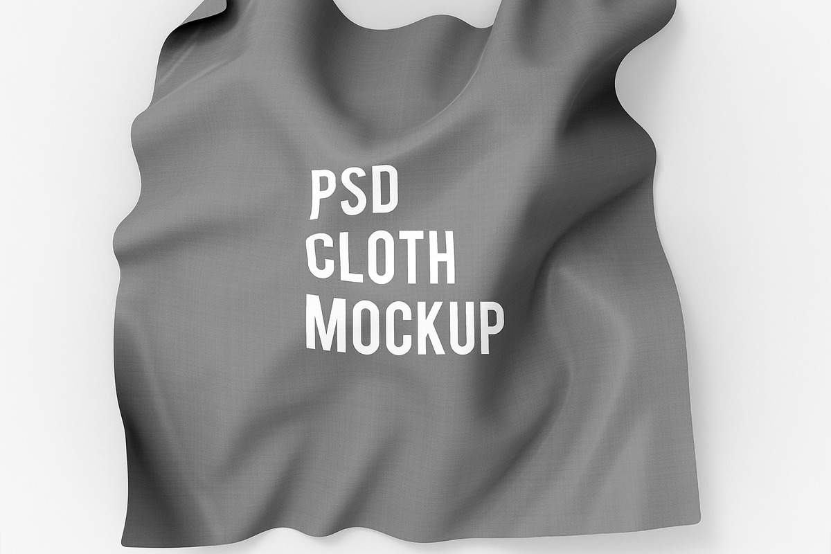 Tablecloth Fabric Mockup, a Product Mockup by graphypix (Photo 2 of 4)