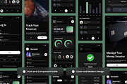 Finch -  App UI Kit for Banking, an App Template by twinstd (Thumbnail 3 of 5)