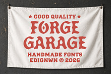 Forge Garage - Motorcycle Font Duo