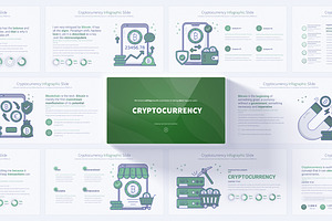 Cryptocurrency PowerPoint Template, a Presentation Template by Pulsecolor